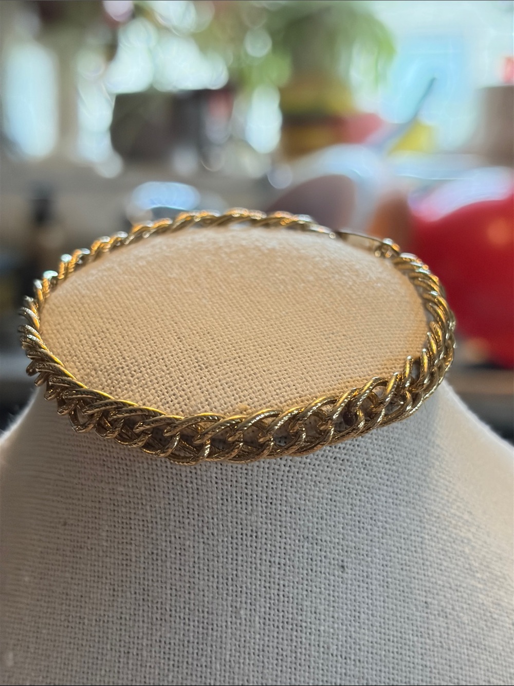 Classic Gold Chain-Link Stackable Bracelet